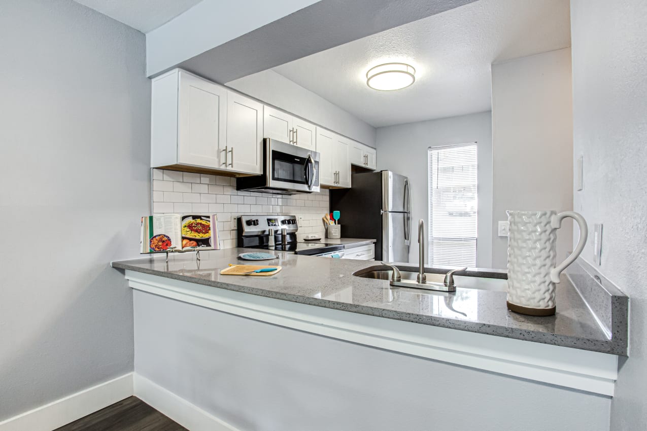 Large kitchen view